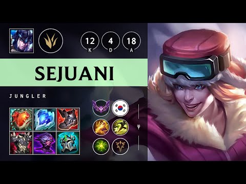 Sejuani Jungle vs Master Yi - KR Master Patch 25.21