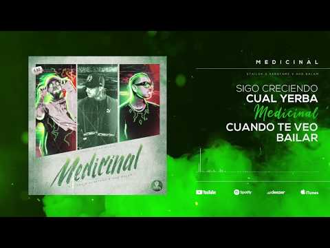 Stailok - Medicinal 🍀 ft. @Aerstame_oficial & Ahd Balam (Audio) [Video Lyrics]