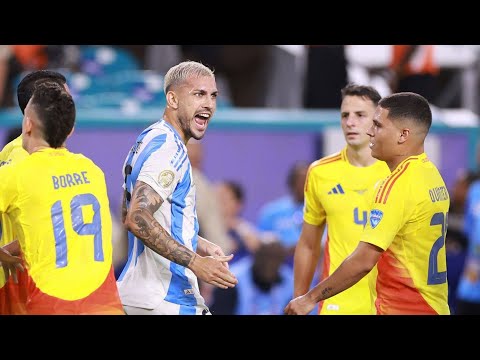 LEANDRO PAREDES VS COLOMBIA FINAL DE LA COPA AMERICA 2024