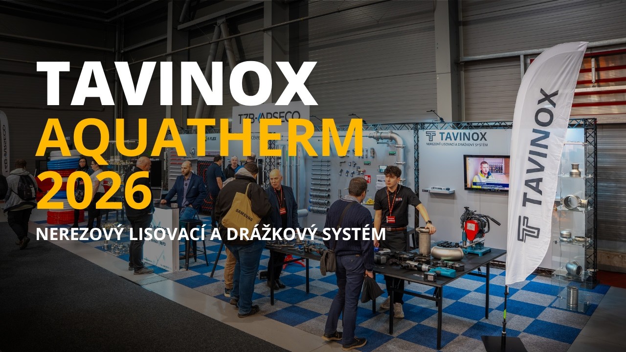 TAVINOX na veletrhu Aquatherm Praha 2026