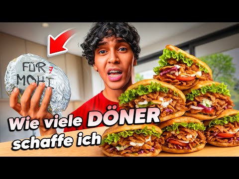 I'm trying to eat 5 doner kebabs without a break 😳 | Yow Mohi