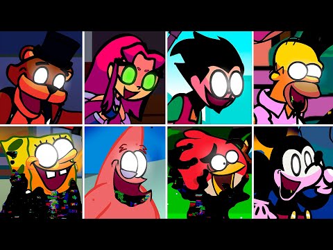 Friday Night Funkin' New VS Glitched Legends V2 - PART 2