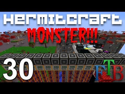 Hermitcraft FTB Monster Ep. 30 - Mining Well Quarry Plus !!!
