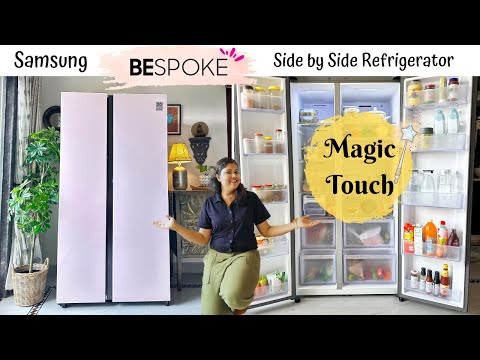 Beauty with Brains: The Samsung Bespoke Convertible Side By Side Refrigerator