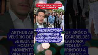 ARTHUR AGUIAR REVELA O QUE ACONTECEU ENTRE OS REBELDES APÓS O VELÓRIO DE LUA BLANCO