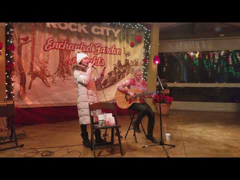 Yuliya Singing Silent Night (in Russian) at Rock City's Festival of Lights