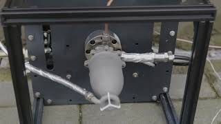 Download the video "Miniature Variable Thrust Liquid Rocket Engine Based on 3D Printing"