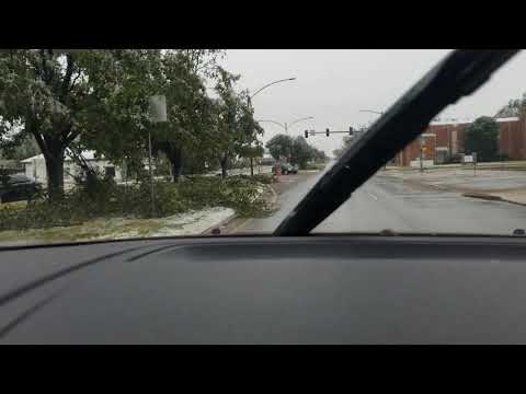 Anadarko Oklahoma - Central-  2020 Ice Storm - October 28, 2020 Part 2
