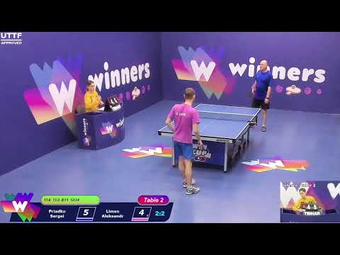 WINners CUP table 2  14.12 Priadko Sergei - Liman Aleksandr    18:30