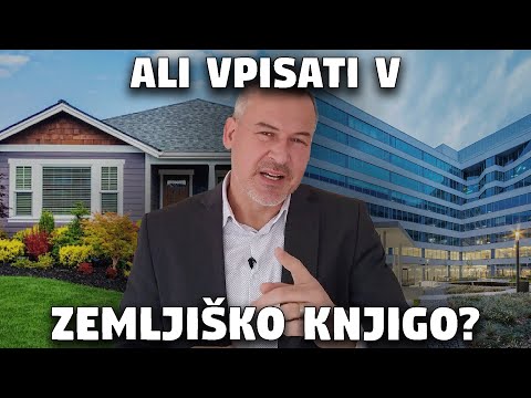 Katere nepremičnine se vpisujejo v zemljiško knjigo?