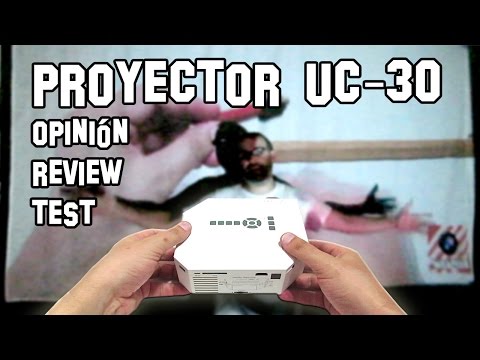 ✔ Proyector Barato de LED UC30 Opinión, Review y Test