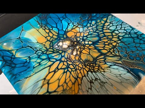 #128 Arteza Ready Pouring Paint Experiment Part 2 | Acrylic Pour Painting | Fluid