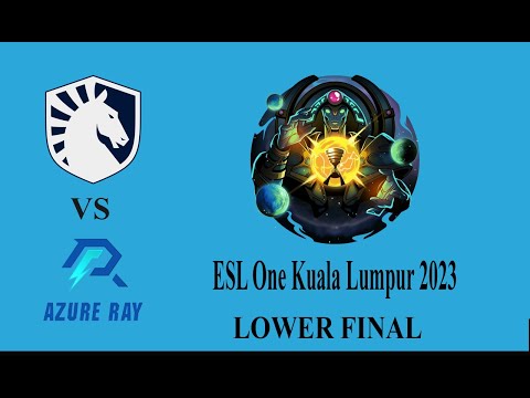 LIQUID vs AZURE RAY - MID BOUNTY HUNTER!! LB FINAL - ESL ONE KUALA LUMPUR 2023 Dota 2 Highlights