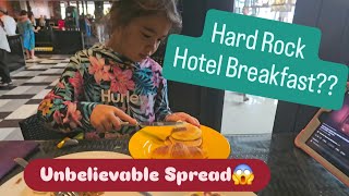 Hard Rock Hotel Bali Breakfast Spread