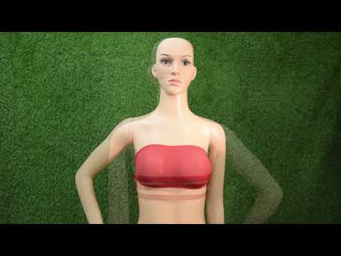 Tubular Side Opening Strapless Bralette With Removable Pads (BR026)