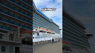 Regal Princess docked in Belfast Northern Ireland #shorts #regalprincess #belfast #princesscruises