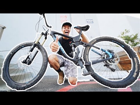 I GOT MY FIRST $2600 MOUNTAIN BIKE FOR $0