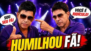 ZEZÉ DI CAMARGO HUMILHA E XINGA SÓSIA E FÃ DO CANTOR! VOCÊ É RIDÍCULO! NÃO TEM PERSONALIDADE!