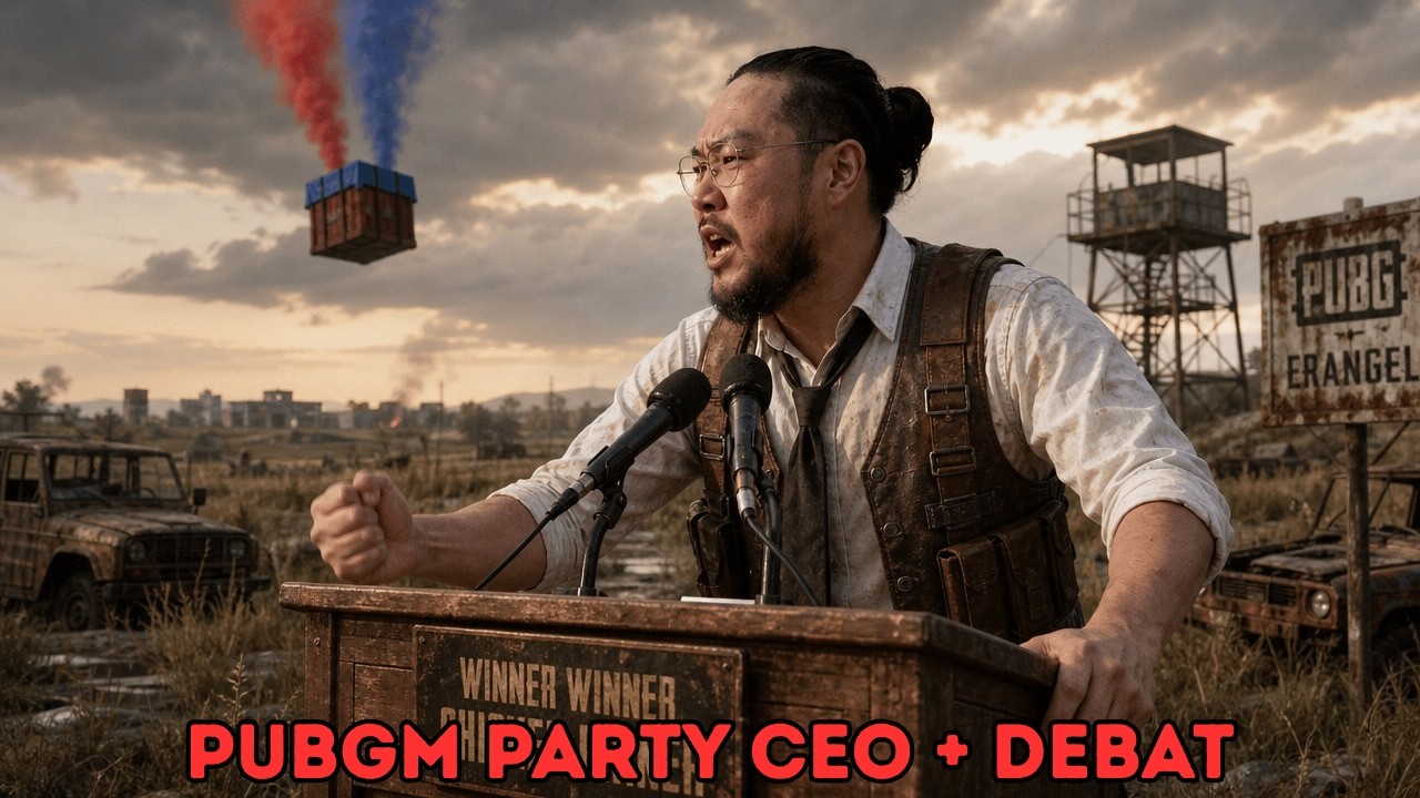 PUBGM PARTY CEO DAN DEBAT VS JUNIOROUT