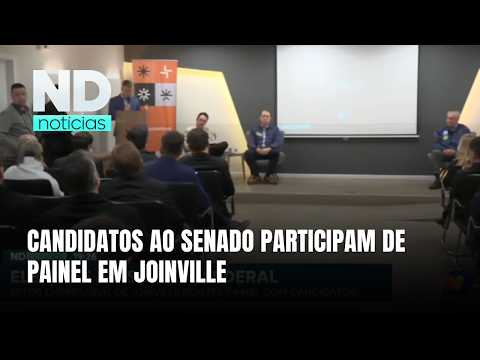 Entidades empresariais de Joinville realizam painel com candidatos ao Senado