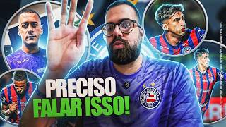 💣 O BAHIA TEM UM PROBLEMA GIGANTE PRA RESOLVER! 🗣️ PRECISEI DESABAFAR SOBRE ALGUNS JOGADORES!