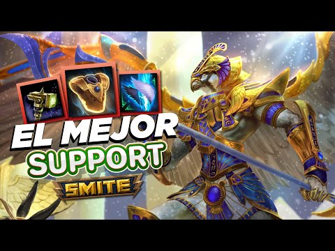🥵 GANAR PARTIDAS COMO SUPPORT NUNCA HA SIDO TAN FÁCIL 🥵 | HORUS SMITE |