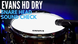 Video thumbnail for Evans HD Dry Snare Drum Head by Michael Oloyede