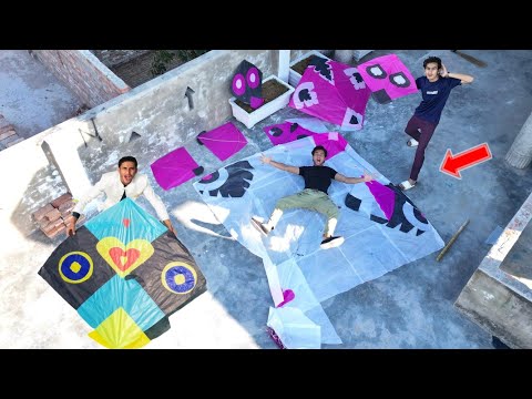 10 Feet Monster Kite Nasir | Kite Flying Catch