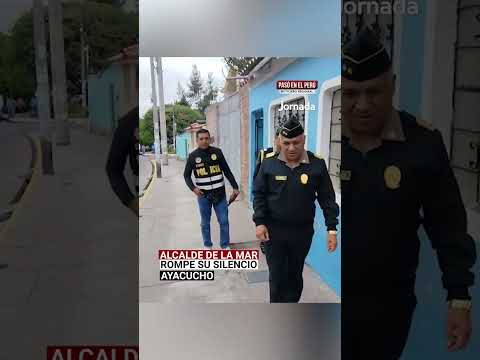 Ayacucho: Alcalde de La Mar niega liderar red de corrupción y denuncia persecución política