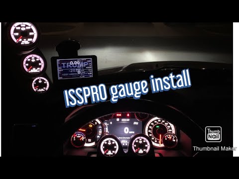 ISSPRO gauge install