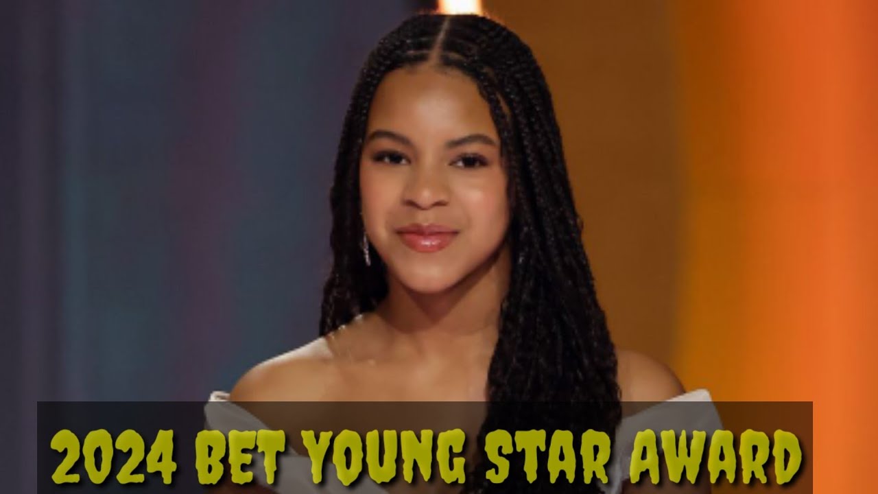 "Blue Ivy Carter Shines : Wins 2024 BET Young Star Award! 🌟 | Queen Bey's Daughter Making History"
