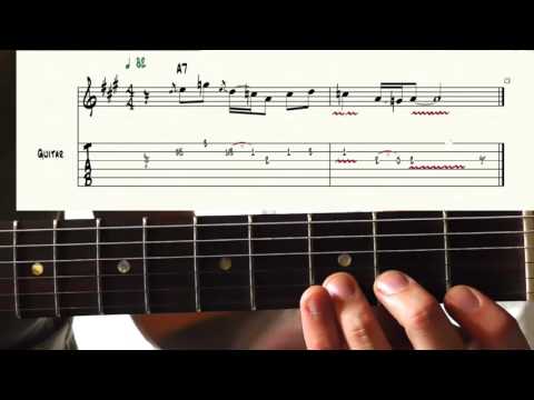 Blues lick in pillole #2 - Guitar lesson with TAB