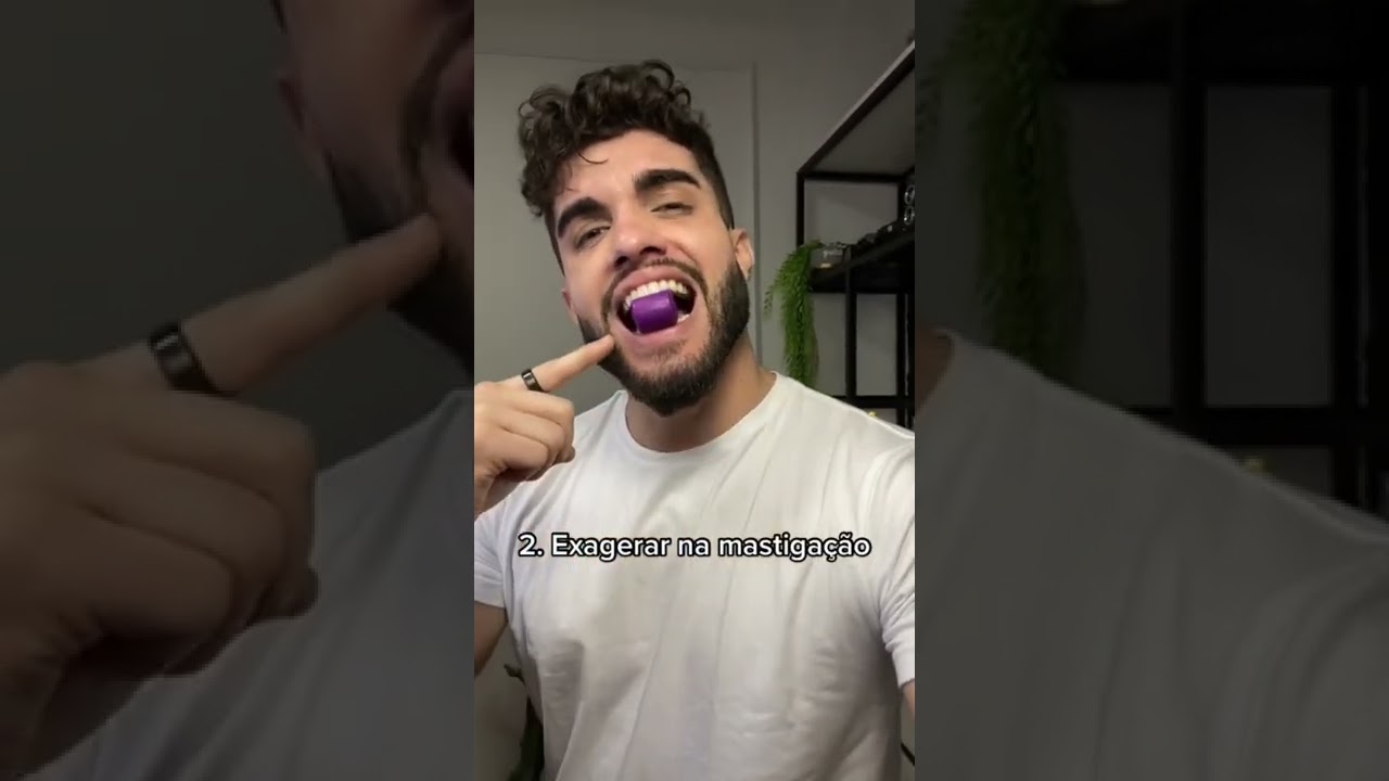 Cuidado pra não fazer isso na hora do Mewing #mewing #dicas