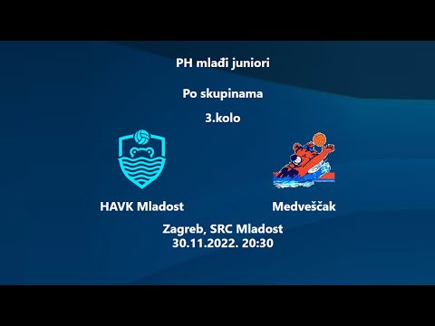 Prvenstvo Hrvatske 2022/23 mlađi juniori: Mladost - Medveščak