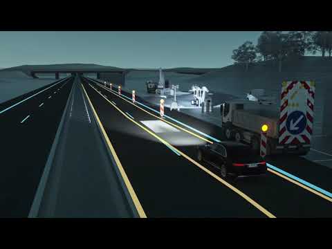 All New 2021 Mercedes S Class Digital Light Functions - Safety and Innovation