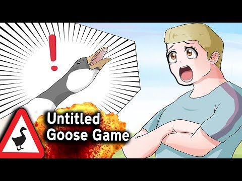 GOOSE ON THE LOOSE - Untitled Goose Game Funny Moments