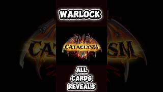 All Warlock reveals - Hearthstone Cataclysm #hearthstone #shorts