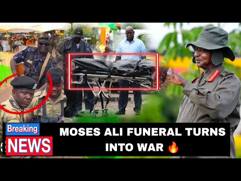 Agakagwaawo! Olutalo Mukuziika Moses Ali. Gen.M7 Atabukidde Mulujjudde 🔥 