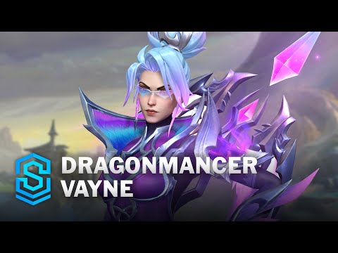 Dragonmancer Vayne Wild Rift Skin Spotlight