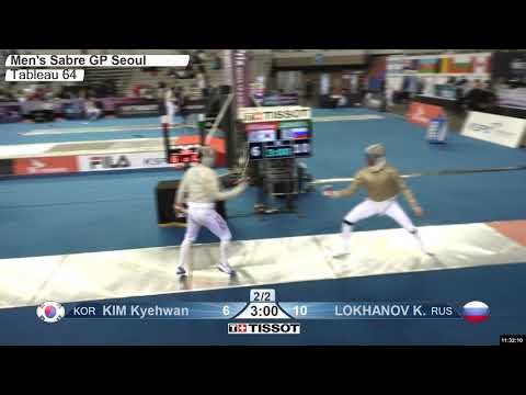 2019 165 T64 27 M S Individual Seoul KOR GP RED LOKHANOV RUS vs KIM KOR