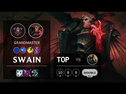 Swain Top vs Gangplank - EUW Grandmaster Patch 10.5