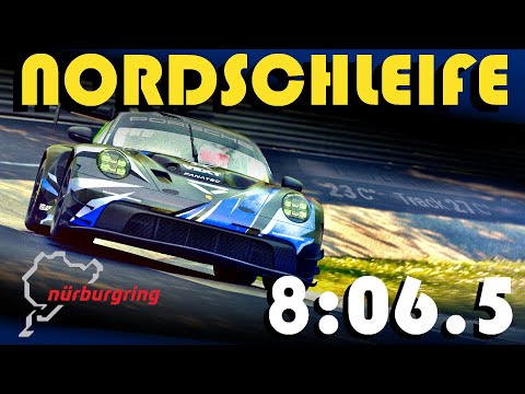 NORDSCHLEIFE HOTLAP | 8:06.5 | Porsche 992 GT3 R @ Nurburgring N24 | ACC Hotlap