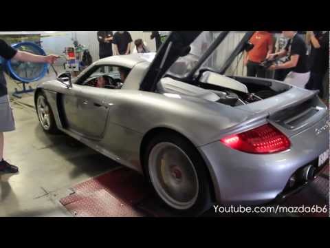 Porsche Carrera GT Dyno Pull