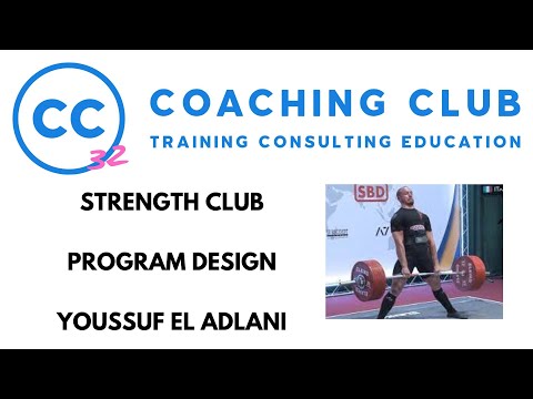 Épisode 32 - Program design en force athlétique avec Youssuf El Adlani