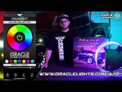 ColorSHIFT RGB+W LED Wheel Rings: Dedicated White Light and Powerful Color Changing Features