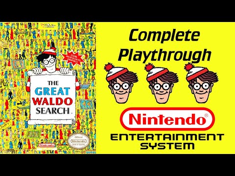 The Great Waldo Search [NES] Expert Difficulty - Complete Playthrough