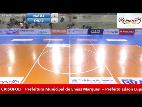 COPA SUDOESTE  DE FUTSAL AMPÉRE x ENÉAS MARQUES