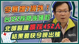 今暴增7境外！北部醫院擴採452人出爐？