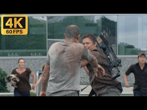 The Walking Dead S01E06 - The Group Escapes CDC [4K 60FPS]