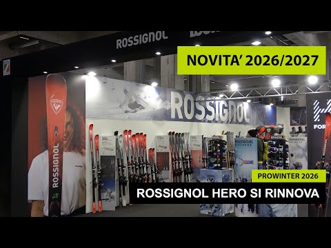 Rossignol HERO, the new generation of racing skis on display at Prowinter 2026.